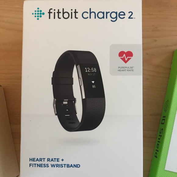 FitBit Accessories - NWOT FitBit Charge 2 + Accessories
